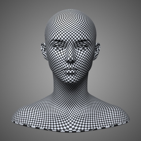Female Head 4 • 3D Model • IndieArt