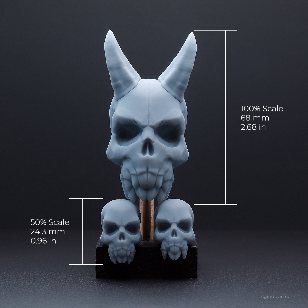 Monster Skull 3D printable model