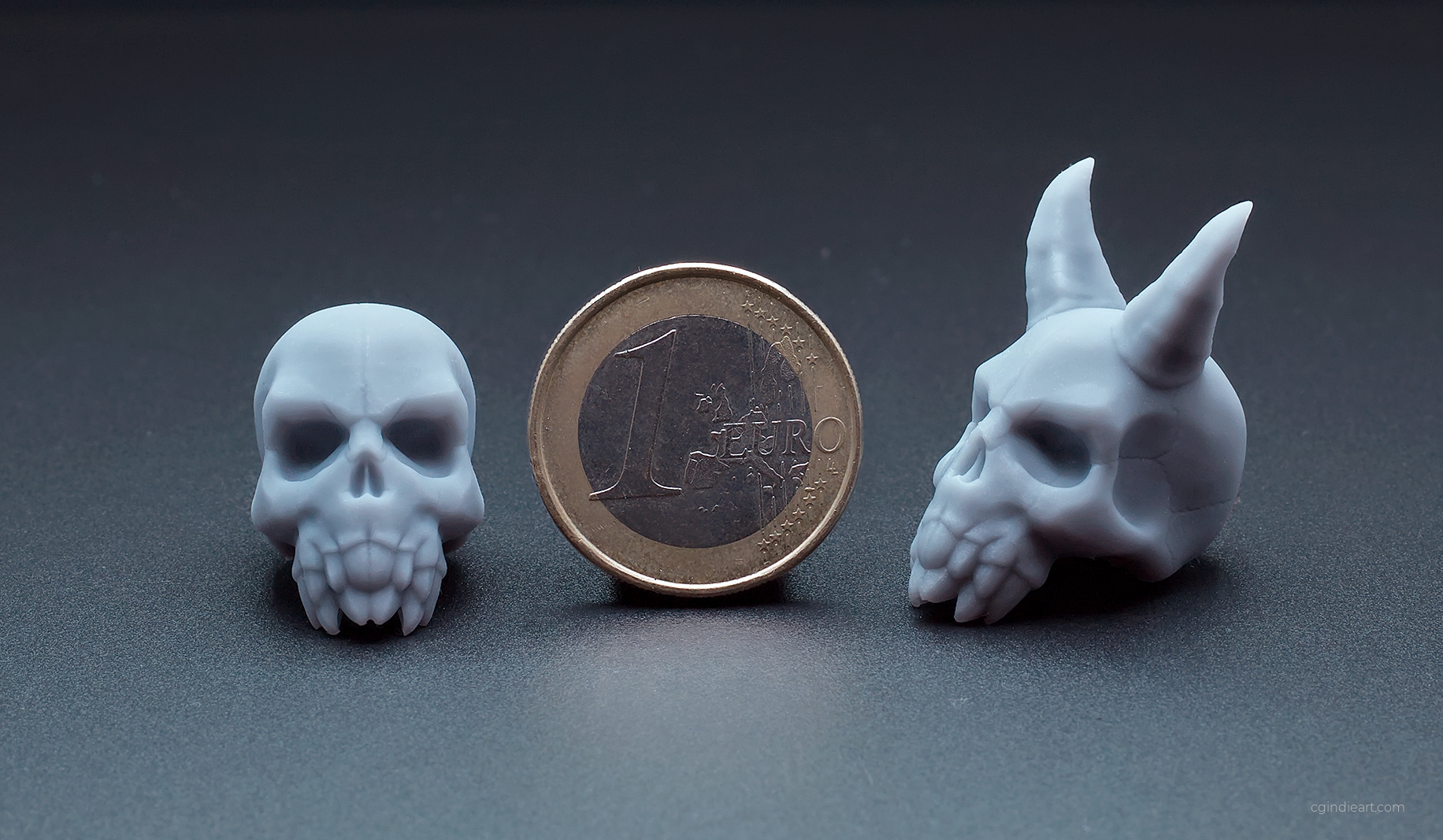 Monster Skull 3D printable model small