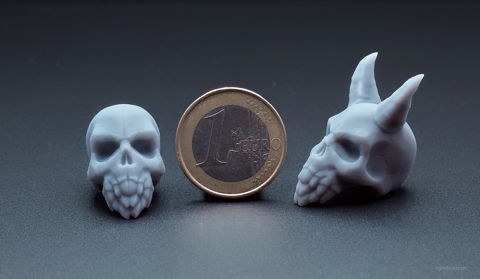 Monster Skull 3D printable model small