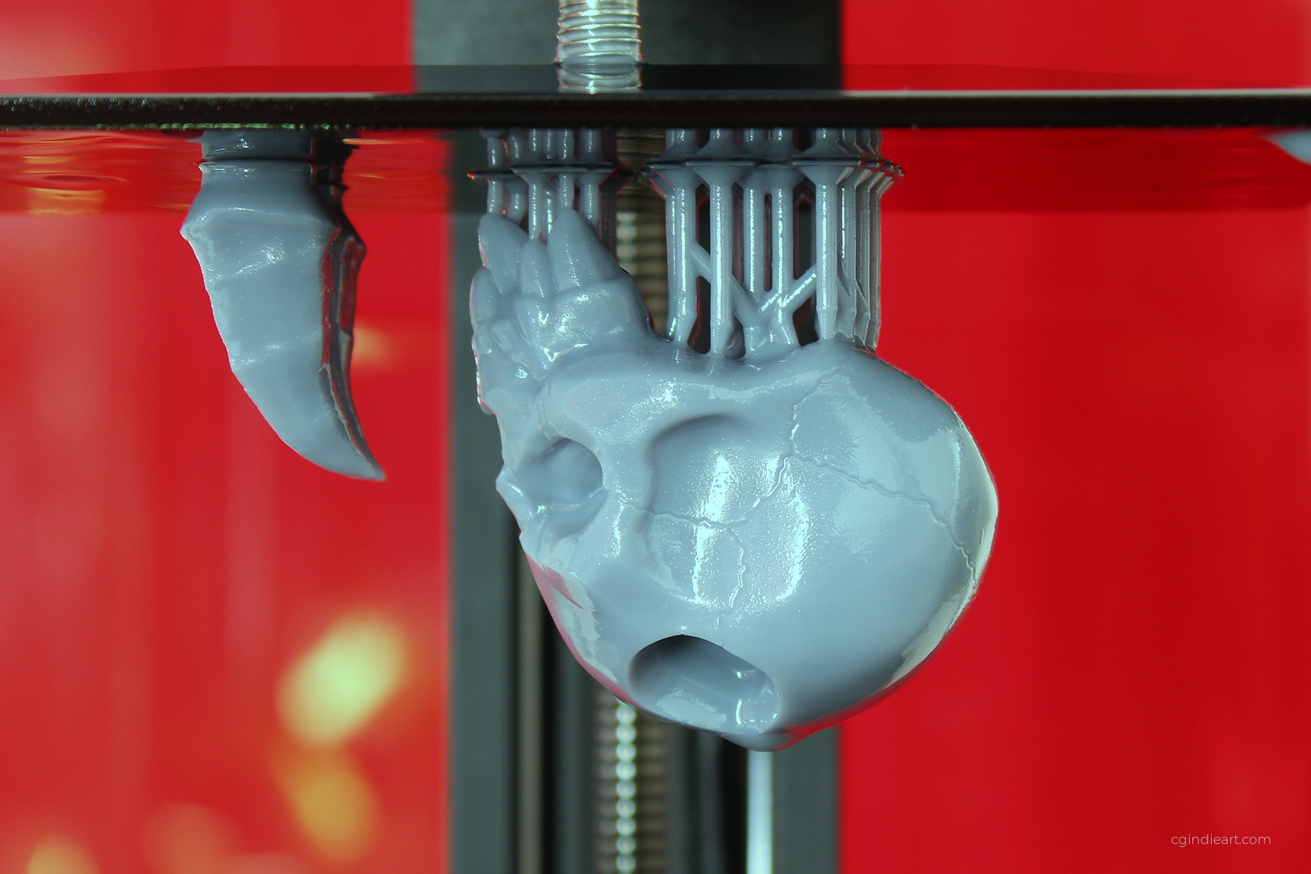 Monster Skull 3D print